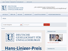 Tablet Screenshot of dgu-online.de
